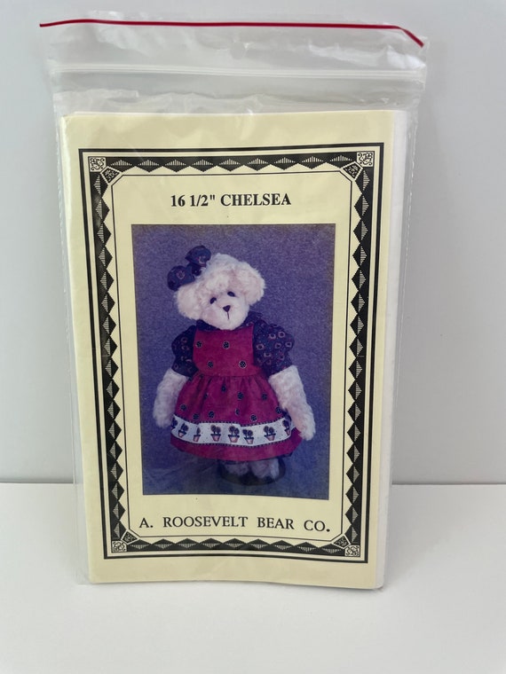 Vintage Pattern 16.5" bear Chelsea from A Roosevelt Bear Co.