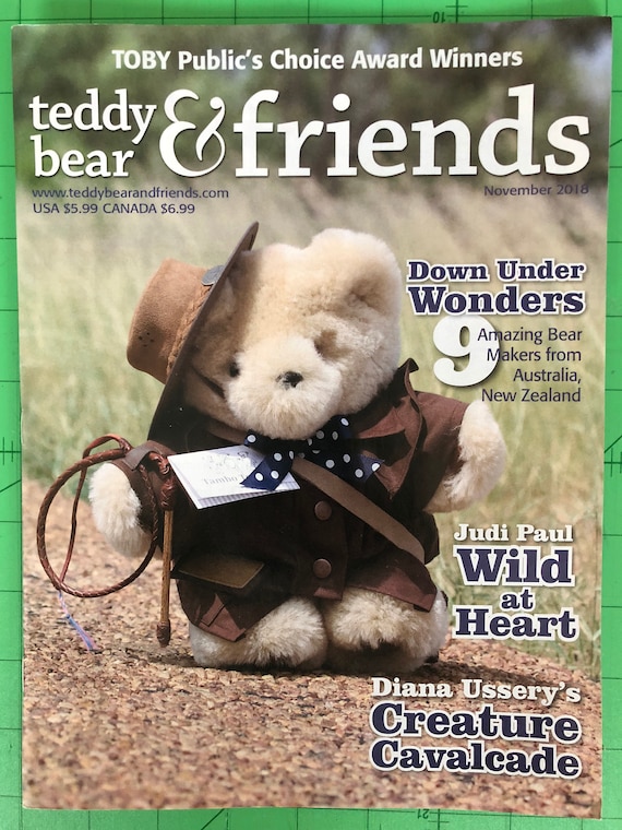 Teddy Bear and Friends Magazine November 2018 Issue