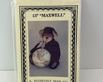 Vintage Pattern 13" Maxwell Bear from A Roosevelt Bear Co.