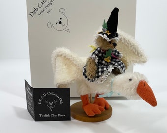 Vintage Deb Canham Collectors Club Piece Mother Goose