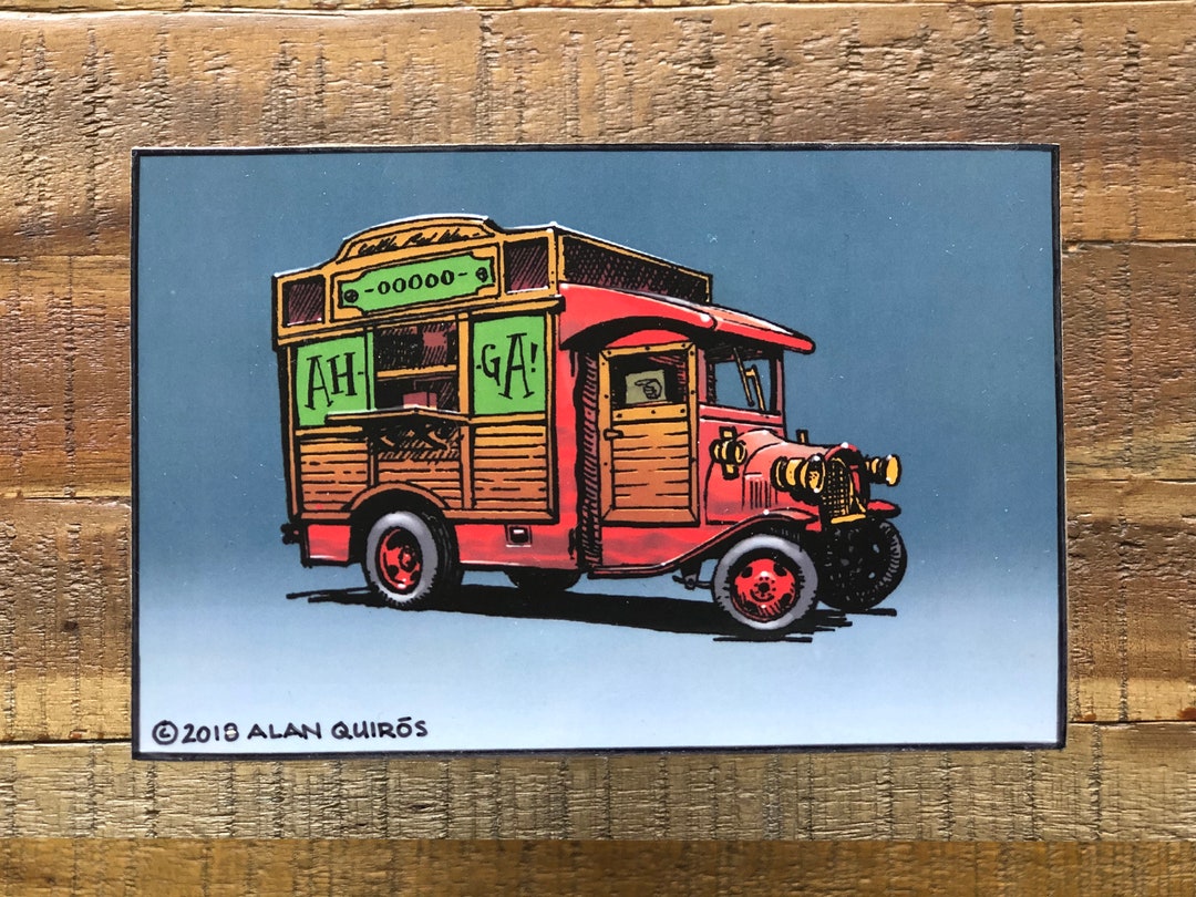 Vintage Truck Wall Art, Oldtimey Truck Wall Art, AH OO GA Etsy