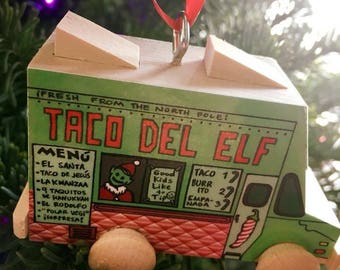 ORNAMENT: Taco del elf!
