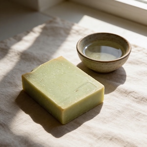 Argan Oil Soap Natural Pine Scented Bar Nourishing Soap for Dry Sensitive Skin