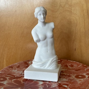 Marble / Stone Greek Woman Statuette