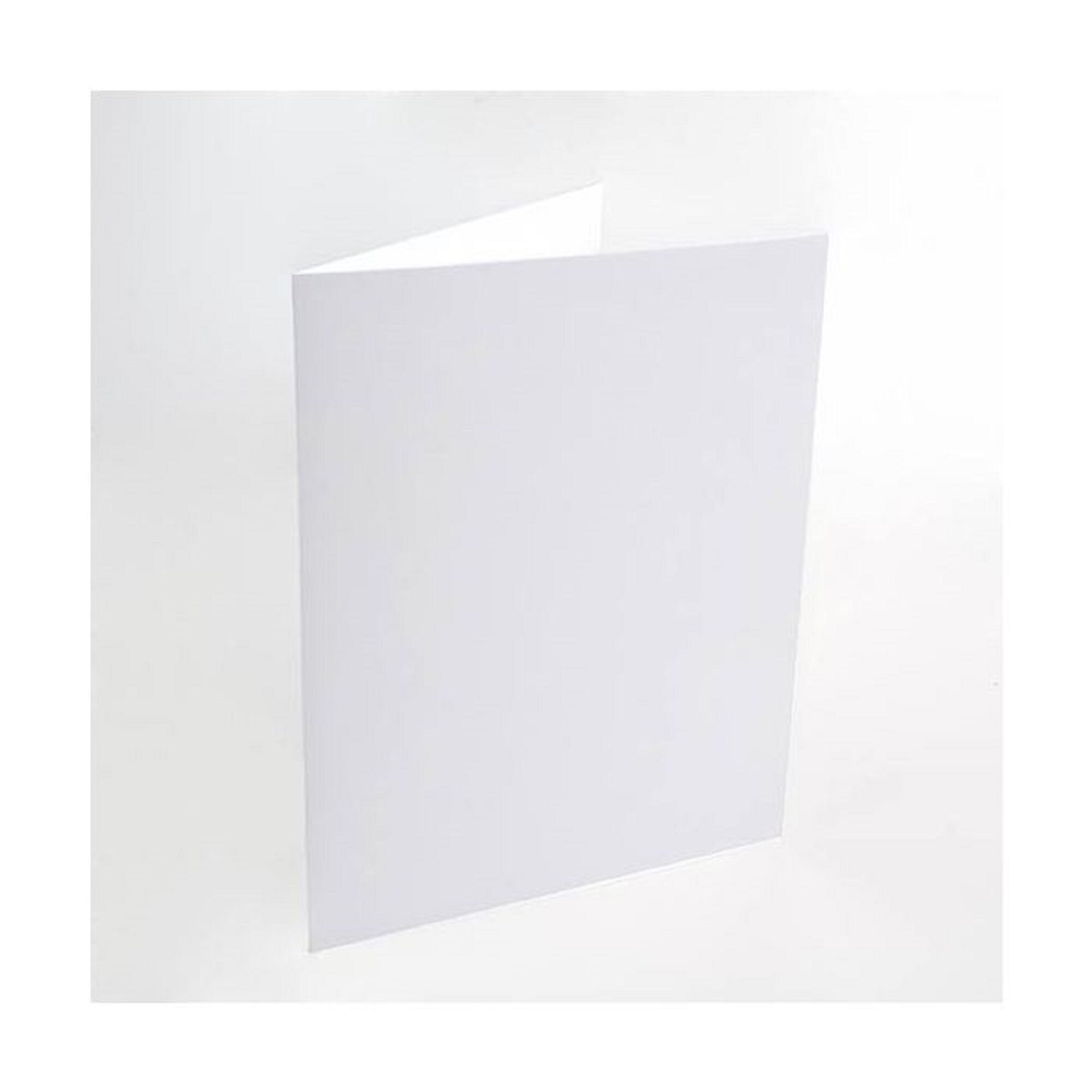 Darice blank cards and envelope set,white, 50 cards/envelopes, paper  crafting, card making, premium heavy weight cardstock, scored, 4X5