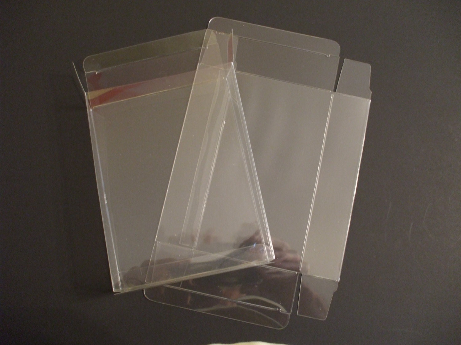 Clear Boxes with Pop and Lock Bottom - 7.5 x 7 x 4 - 25 Pack
