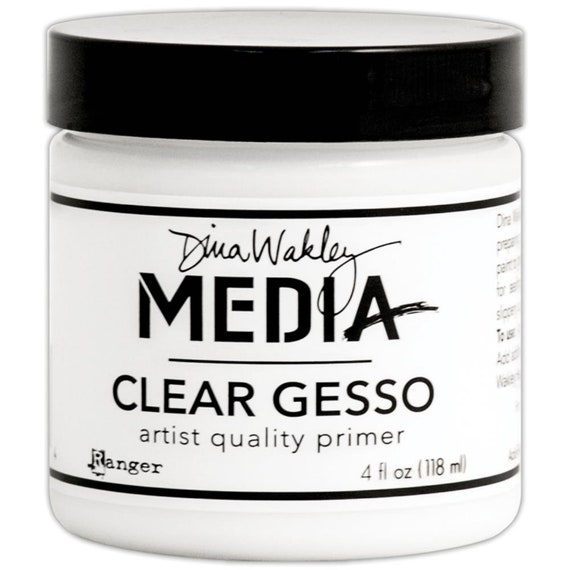 Clear Gesso 4oz. Dina Wakley Media -  Ireland