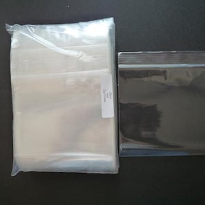 Z4X3 100 Clear Cello 4" x 3" Zipper Bags