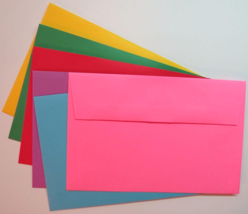PE60 25pk. A9 60 Lb.color Envelopes 8 3/4 X 5 3/4 22.23cm X Etsy
