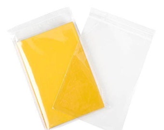 AF22 100 Clear Cellophane Envelopes 7 3/16 x 10 1/4