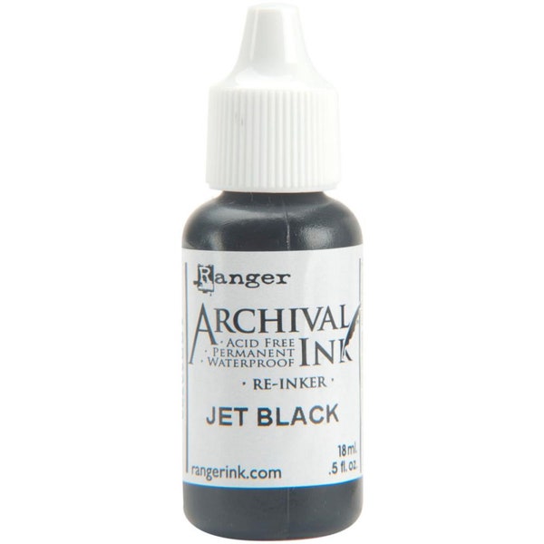 Ranger Full Size Archival Re-Ink Assorted Colors Permanent/Waterproof