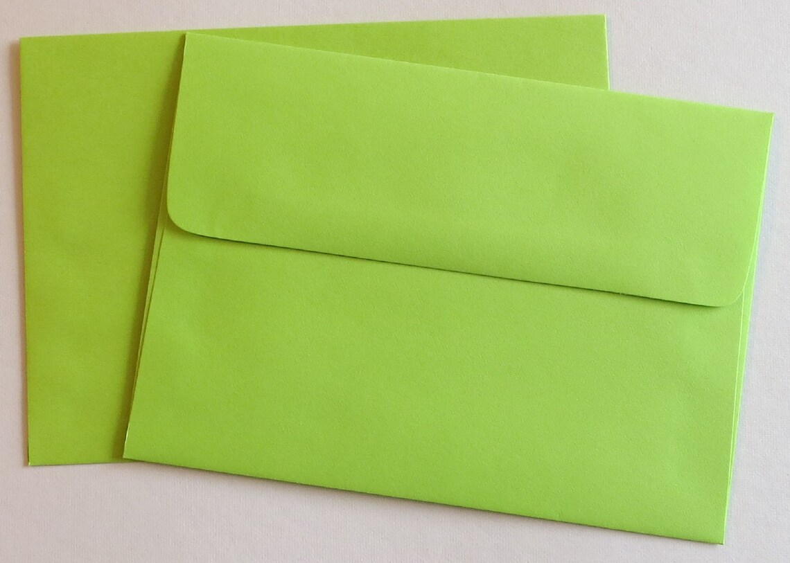 PE29 25 Pc. Color Envelopes A6 60 Lb. 4 3/4 X 6 1/2 12.07cm X Etsy