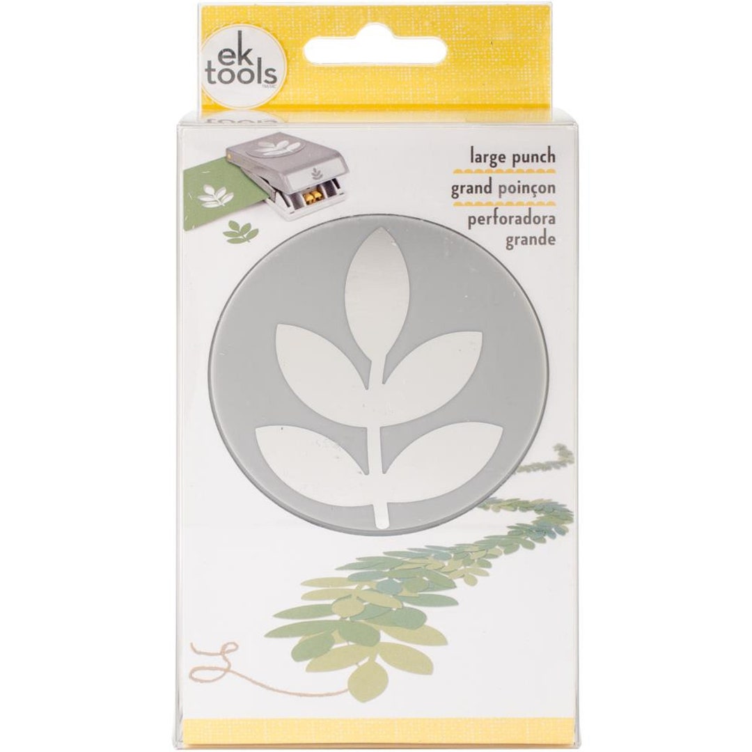 54-30326 EK Success / EK Tools Large Slim Five Leaf Branch Punch - Etsy