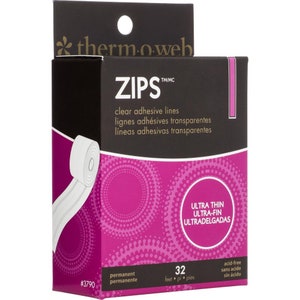 Thermo-O-Web Zips Clear Adhesive Lines 32 ft.