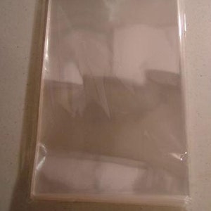 AF14 100 enveloppes en cellophane transparent 5 11/16 x 8 9/16 (14,5 cm x 21,8 cm) A9