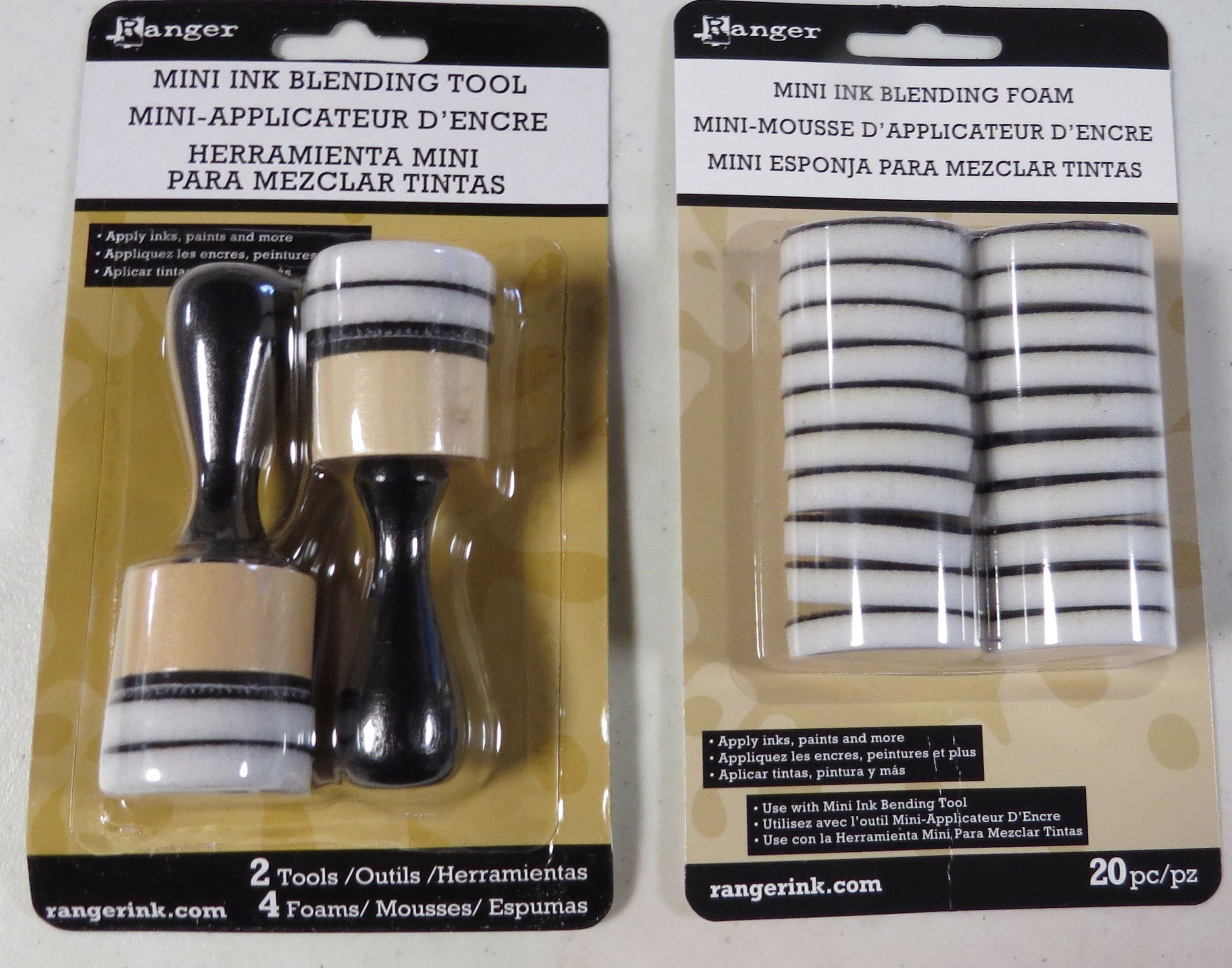 Ink Blending Tool Replacement Domed Foam Applicators - 30 Pack
