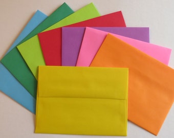 PE29  24 pc. Multi Color Envelopes A6 60 lb. 4 3/4 x 6 1/2 (12.07cm x 16.51cm)