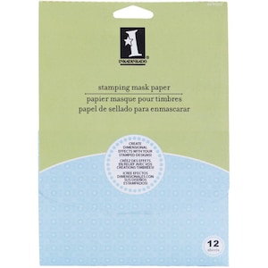 INKADINKADO-stampen masker papier 12 vellen 5 " x 7"