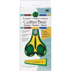 Tesoura cortadora de abelha EK Tools Original 5" com capa de segurança para uso com a mão direita ou esquerda