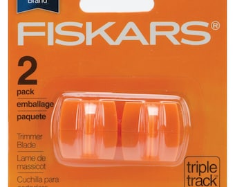 Fiskars Triple Track Trimmer Cutting Blade 2Pk. High Profile Blade Style I 9687