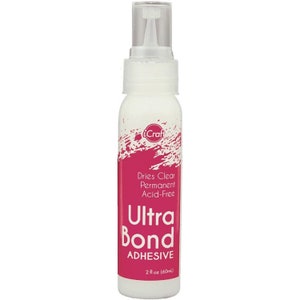 iCraft Ultra Bond Dries Adhésif Transparent 2 oz Fabriqué aux États-Unis