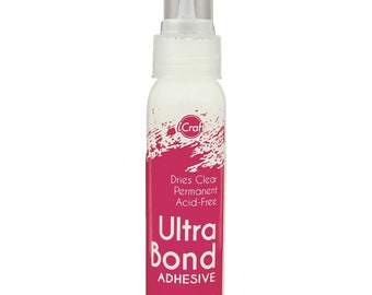 iCraft Ultra Bond Dries Clear Adhesive 2 oz Made in U.S.A.