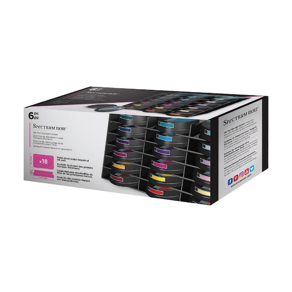 Ink Pad Storage System Holds 18 Ink Pads Spectrum Noir