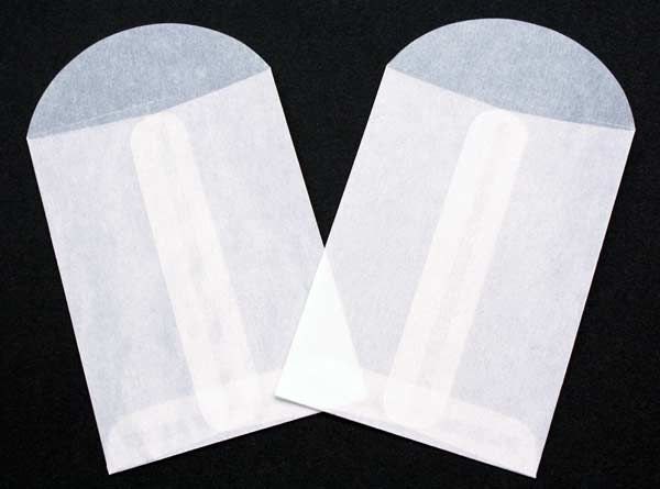 25 PETITES ENVELOPPES KRAFT ADHESIVES - 16,2 x 22,9 cm