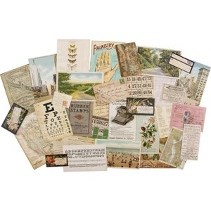 Tim Holtz Idee-ology Layers Remnants Ephemera Pack 33 Stück TH93956