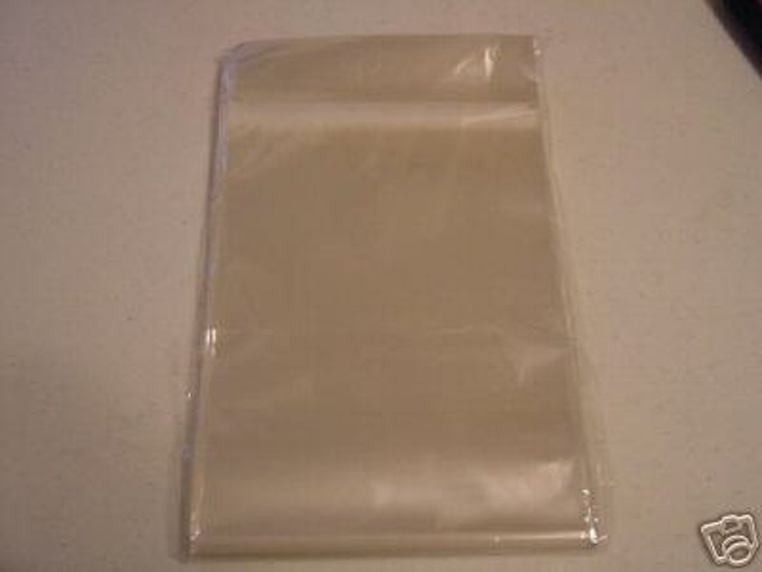 AE25 100 Clear Cellophane Envelopes 5 15/16 X 8 3/4 A9 15.1cm X 22.3cm