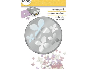 EK Success-EK Tools Large Slim Punch Confetti Hydrangea 54-30328