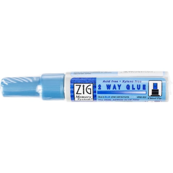 Zig 2-Way Glue Pen Bulk Chisel Tip