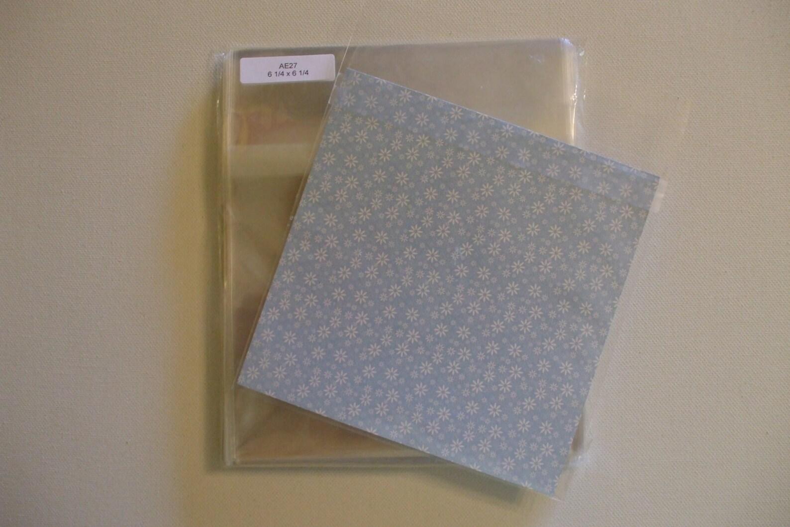 AE27 100 Clear Cellophane Envelopes for 6x6 Cards or Envelopes Etsy
