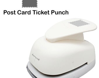 Dress My Craft Post Card Ticket/Postage Stamp Punch DMCT5087