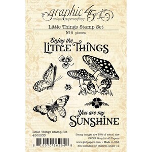 Jeu d'estampes graphiques 45 petites choses Produit G4502533
