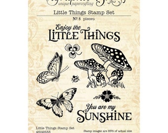 Graphic 45 Little Things Stamp Set  Product G4502533