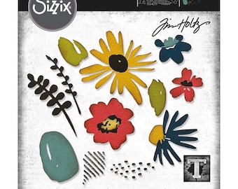 Sizzix Sweet Treats Dies By Tim Holtz - 11 Piece Thinlits Set For Paper Crafts & Scrapbooking
