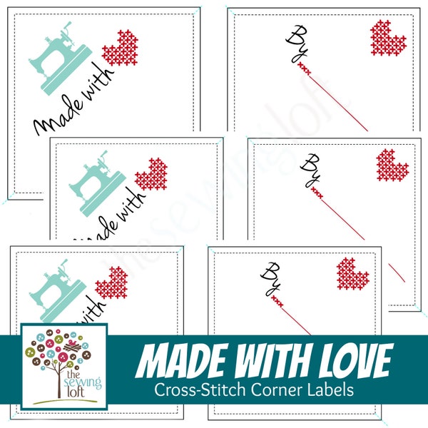 Corner Quilt Labels Etsy