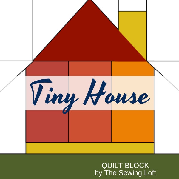 House Quilting Block Pattern Etsy
