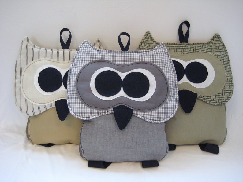 Owl Backpack Pattern INSTANT Download PDF File image 4