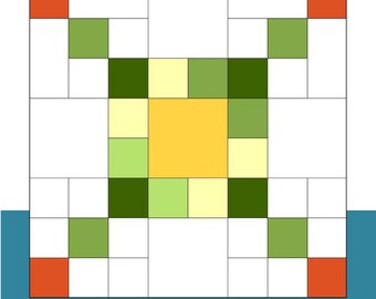 Celtic Trail Quilt Block Pattern - 6 and 12 Inch (PDF Pattern)