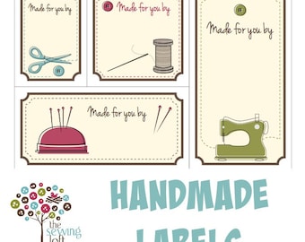 Printable Artsy Quilt Labels | Etsy
