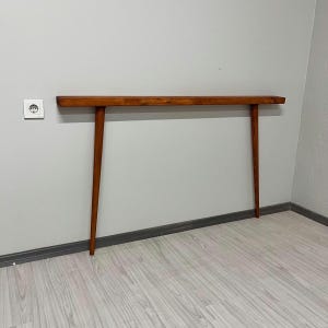 Wood Console Table, Console Table, Entry Console, Hallway Stand, Narrow Console Table, Wooden Dresuar, Solid Wood Console,
