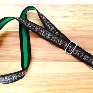 HIEROGLYPH Badge and keys Lanyard. Keychain, Tan on black and green lanyard, Egypt lanyard, Healer lanyard, teacher lanyard.