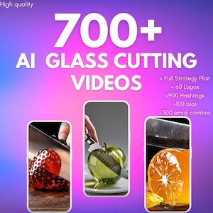 Full Content Strategy Guide included + captions, bio & emoji and 700+ AI ASMR video reels | asmr content pack | AI tikTok  videos
