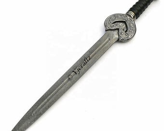 Hand Forged, Custom Damascus Steel 32 inches, Full Tang, King Theoden, With Sheath, Birthday Gifts For Father, Gifts For Him