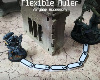 Flexible Ruler - 6inch / 12inch - Tabletop RPG / Wargaming Accessory