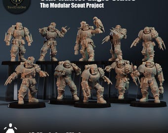 Star Hunter Eagle Claws - Scout Project - ThatEvilOne - 28mm Sci-Fi Tabletop Wargaming Miniature