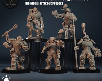 Iron Revenant Forge Fanes - Scout Project - ThatEvilOne - 28mm Sci-Fi Tabletop Wargaming Miniature