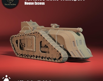 Schildpad relikwie transport - House Excess - ThatEvilOne - 28 mm sci-fi tafelmodel Wargaming-miniatuur